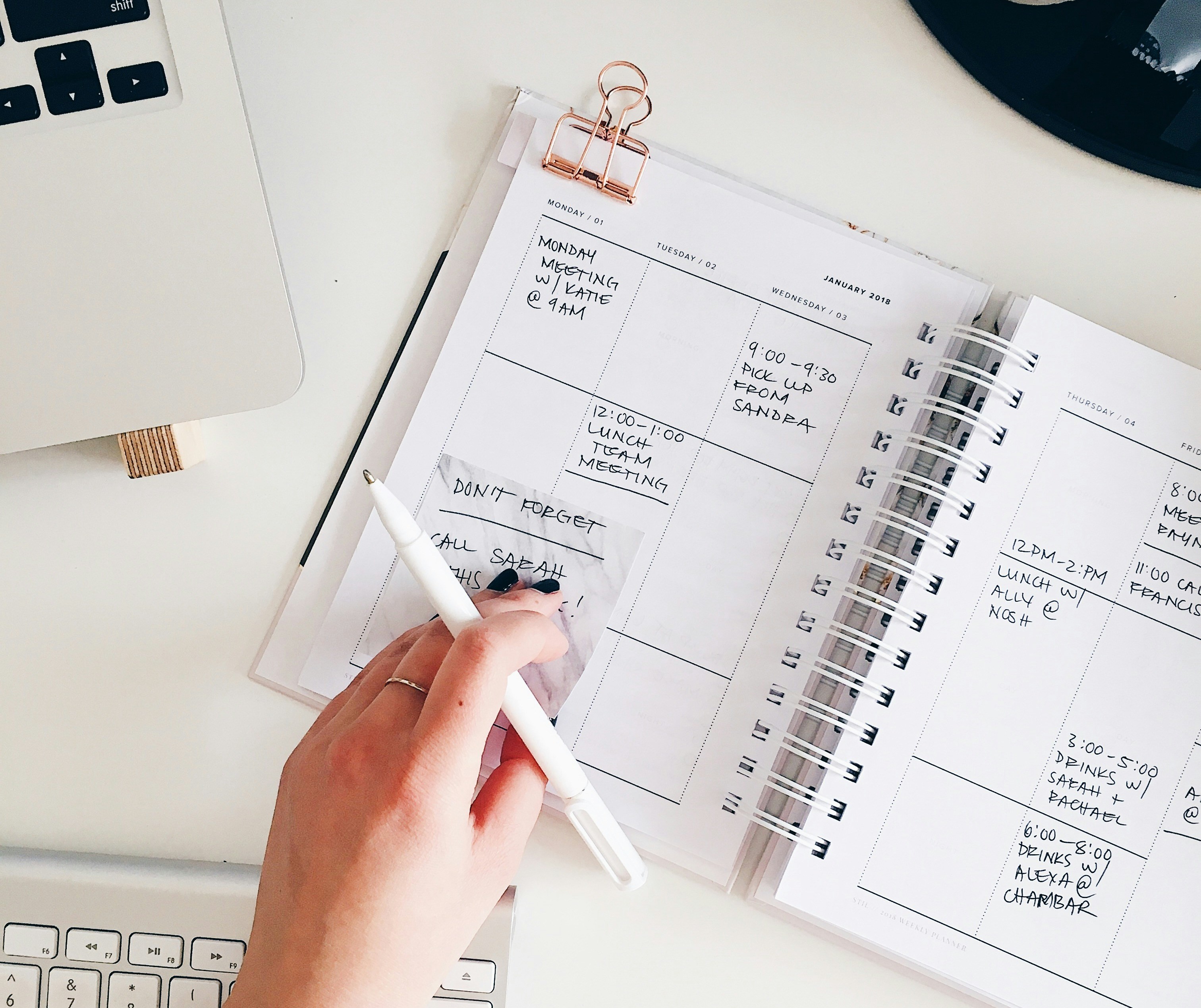 La agenda no miente Lo que tu calendario dice sobre tu forma de dirigir.