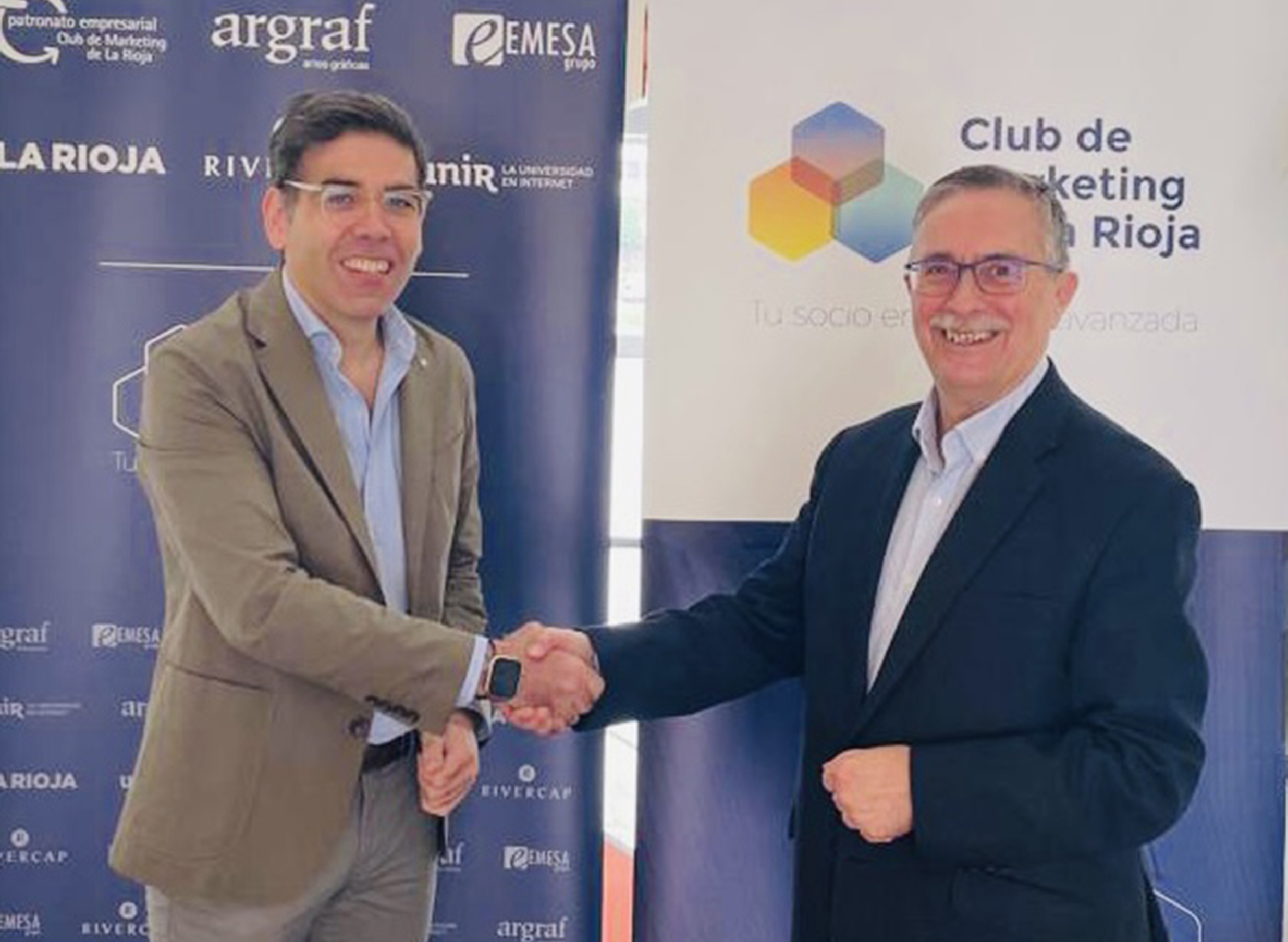 Club de Marketing de La Rioja y AEBRAND acuerdo